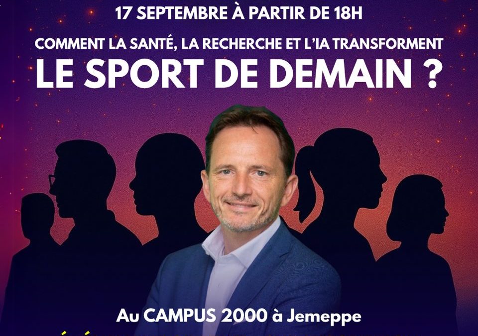 Comment la recherche, la santé, et l’IA transforment LE SPORT DE DEMAIN ? Mercredi 17 septembre 2025